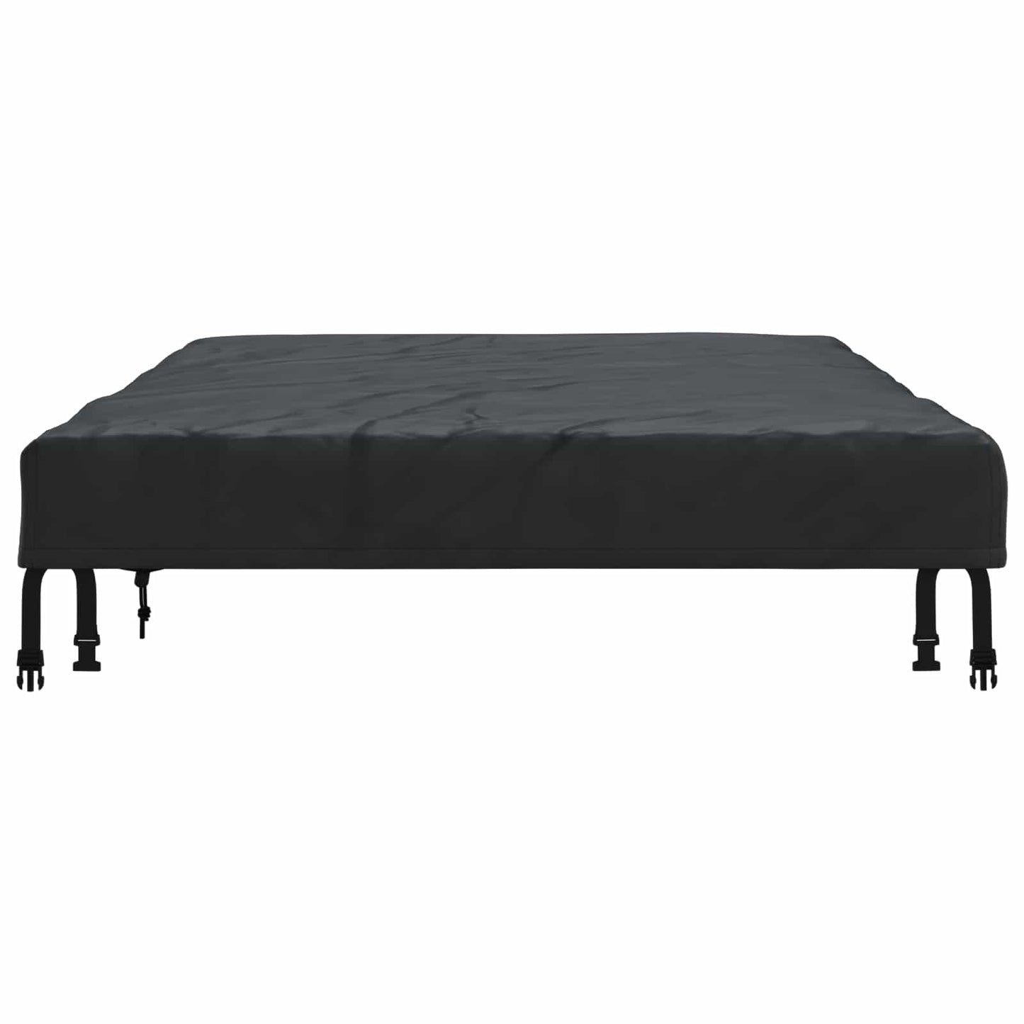 Tafel Dek Effen Zwart 202 x 92 x 15 cm Stof is nu te koop bij PeponiXL, paradijselijk wonen!