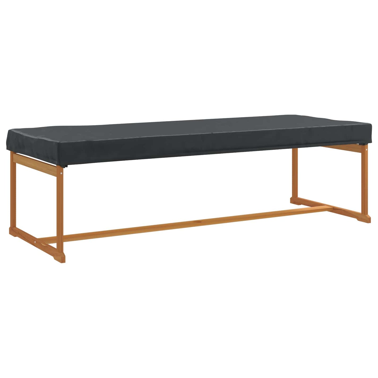 Tafel Dek Effen Zwart 242 x 102 x 15 cm Stof is nu te koop bij PeponiXL, paradijselijk wonen!