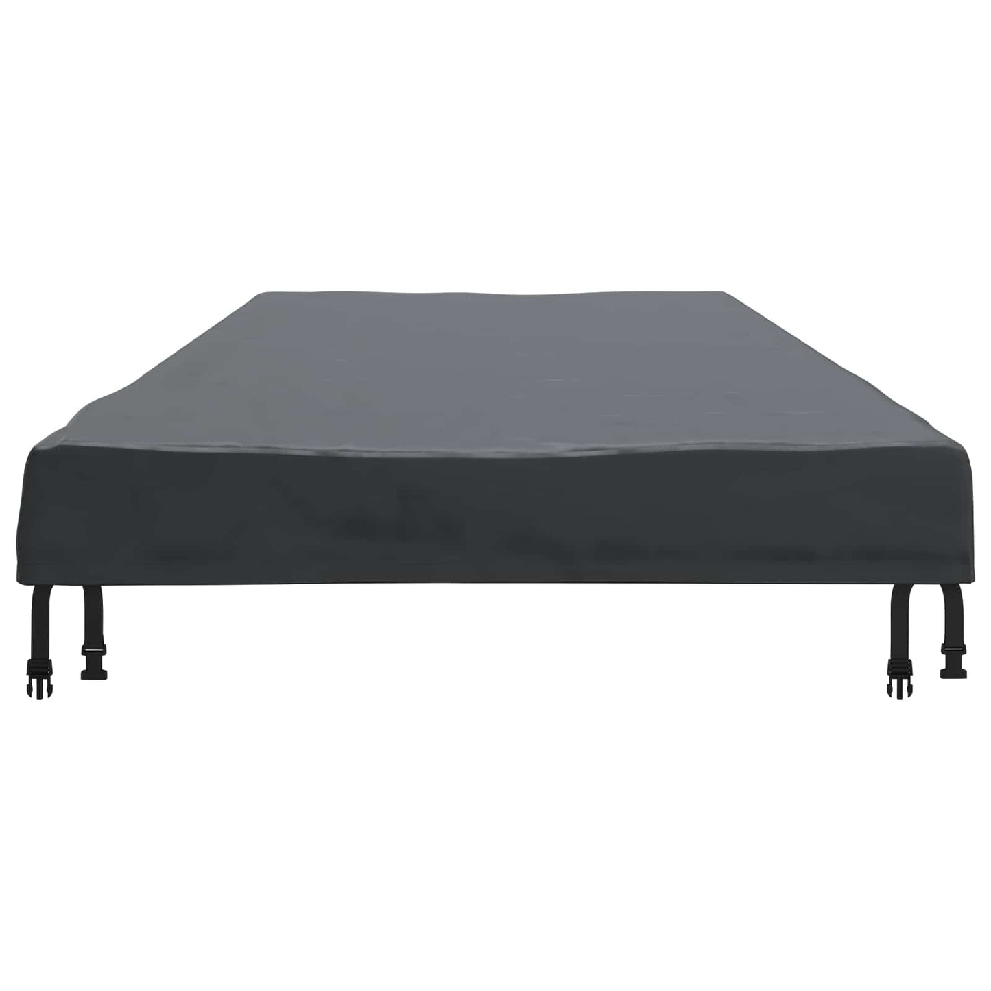 Tafel Dek Effen Zwart 242 x 102 x 15 cm Stof is nu te koop bij PeponiXL, paradijselijk wonen!