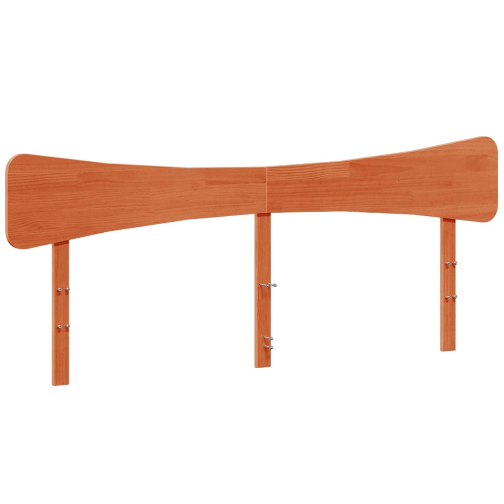 Bedframe zonder matras massief grenenhout wasbruin 180x200 cm is nu te koop bij PeponiXL, paradijselijk wonen!