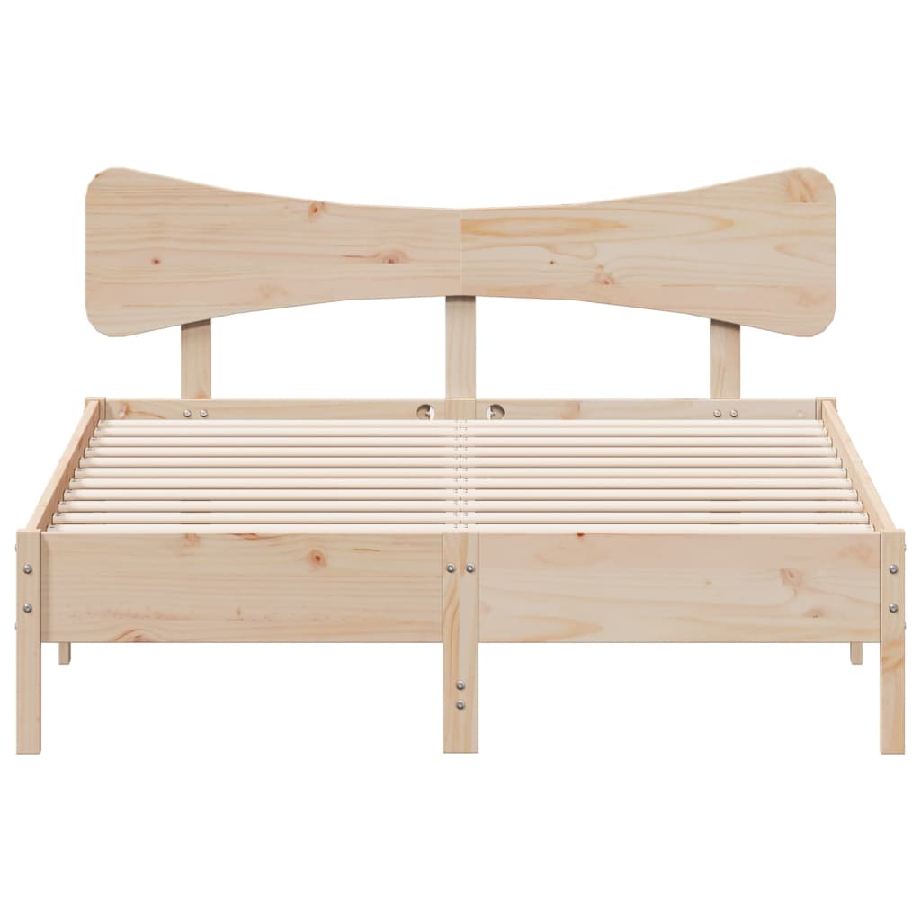 Bedframe zonder matras massief grenenhout 120x200 cm is nu te koop bij PeponiXL, paradijselijk wonen!