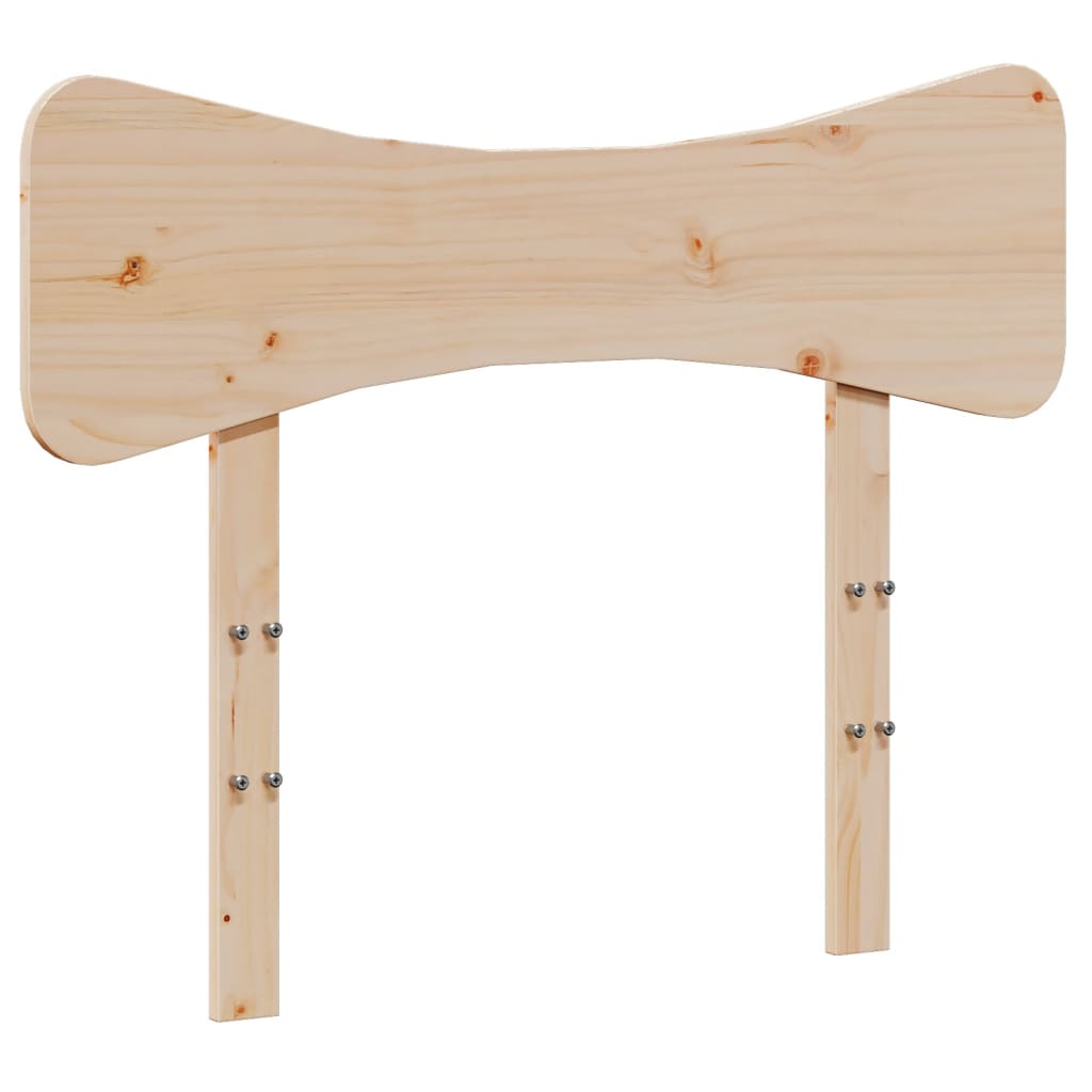 Bedframe zonder matras massief grenenhout 75x190 cm is nu te koop bij PeponiXL, paradijselijk wonen!