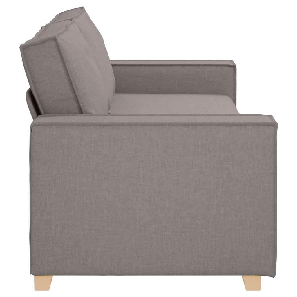 3-zitsbank Taupe 180 cm Stof is nu te koop bij PeponiXL, paradijselijk wonen!
