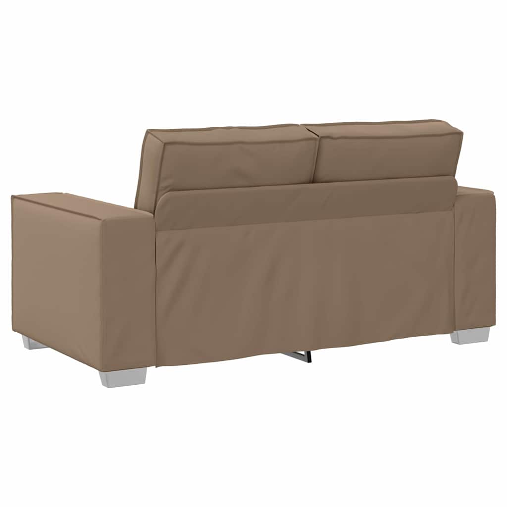 Loveseat Cappuccino 160 cm Nep Leer is nu te koop bij PeponiXL, paradijselijk wonen!