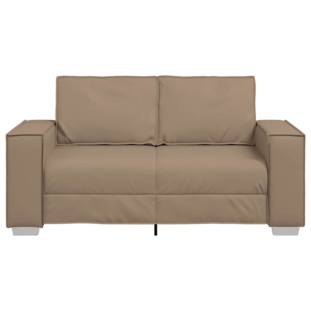 Loveseat Cappuccino 160 cm Nep Leer is nu te koop bij PeponiXL, paradijselijk wonen!