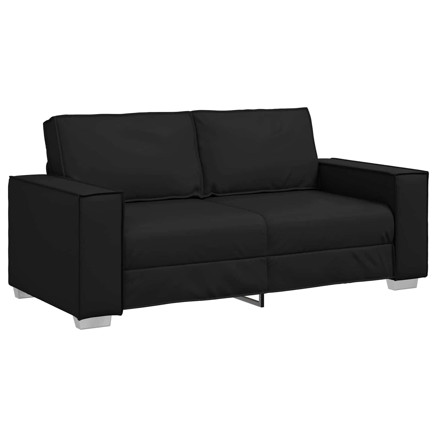Loveseat Zwart 180 cm Nep Leer is nu te koop bij PeponiXL, paradijselijk wonen!
