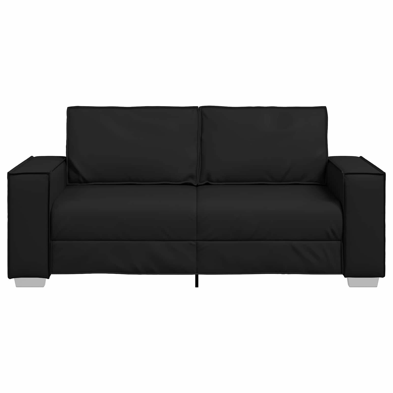 Loveseat Zwart 180 cm Nep Leer is nu te koop bij PeponiXL, paradijselijk wonen!