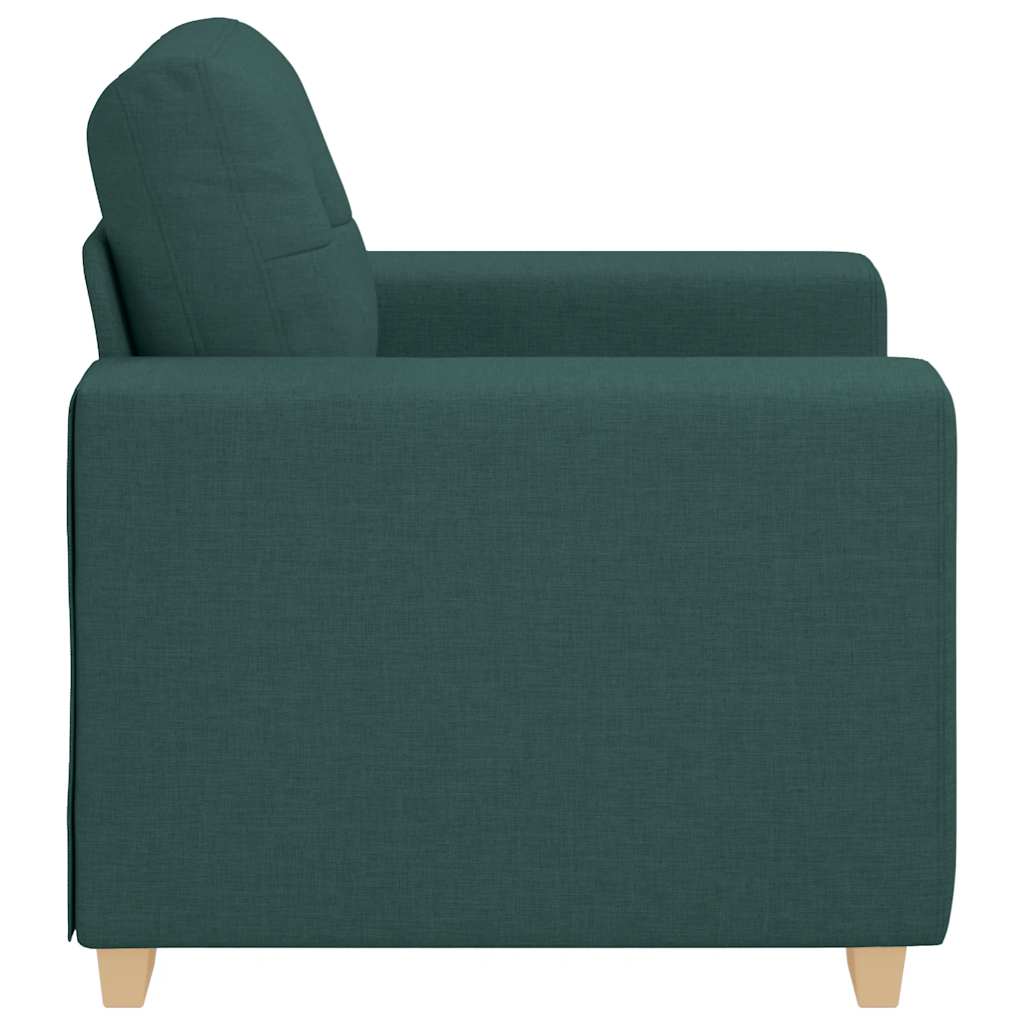 Sofastoel Donkergroen 100x78x80 cm Stof is nu te koop bij PeponiXL, paradijselijk wonen!
