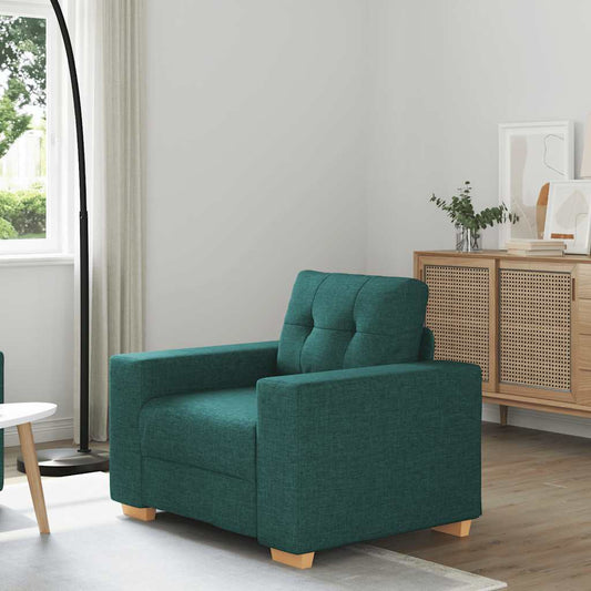 Sofastoel Donkergroen 100x78x80 cm Stof is nu te koop bij PeponiXL, paradijselijk wonen!