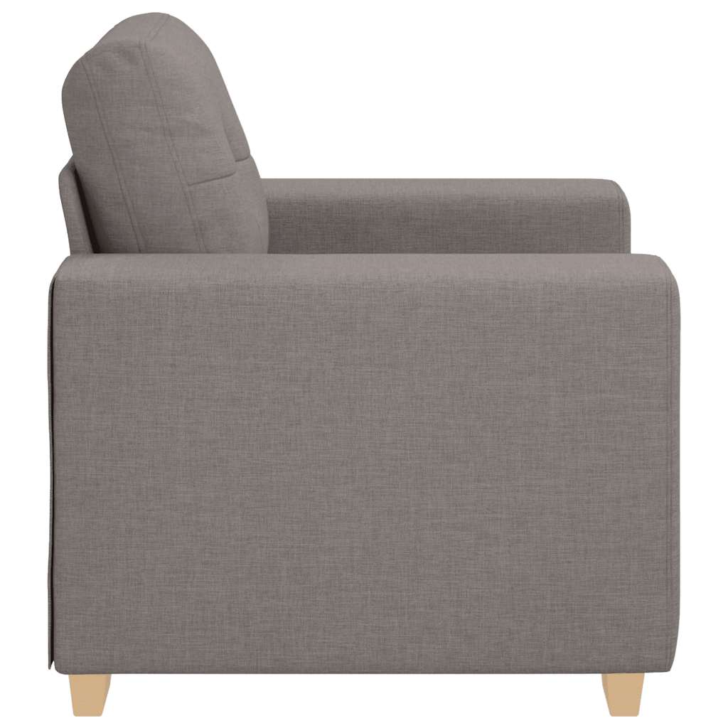 Sofastoel Taupe 100x78x80 cm Stof is nu te koop bij PeponiXL, paradijselijk wonen!