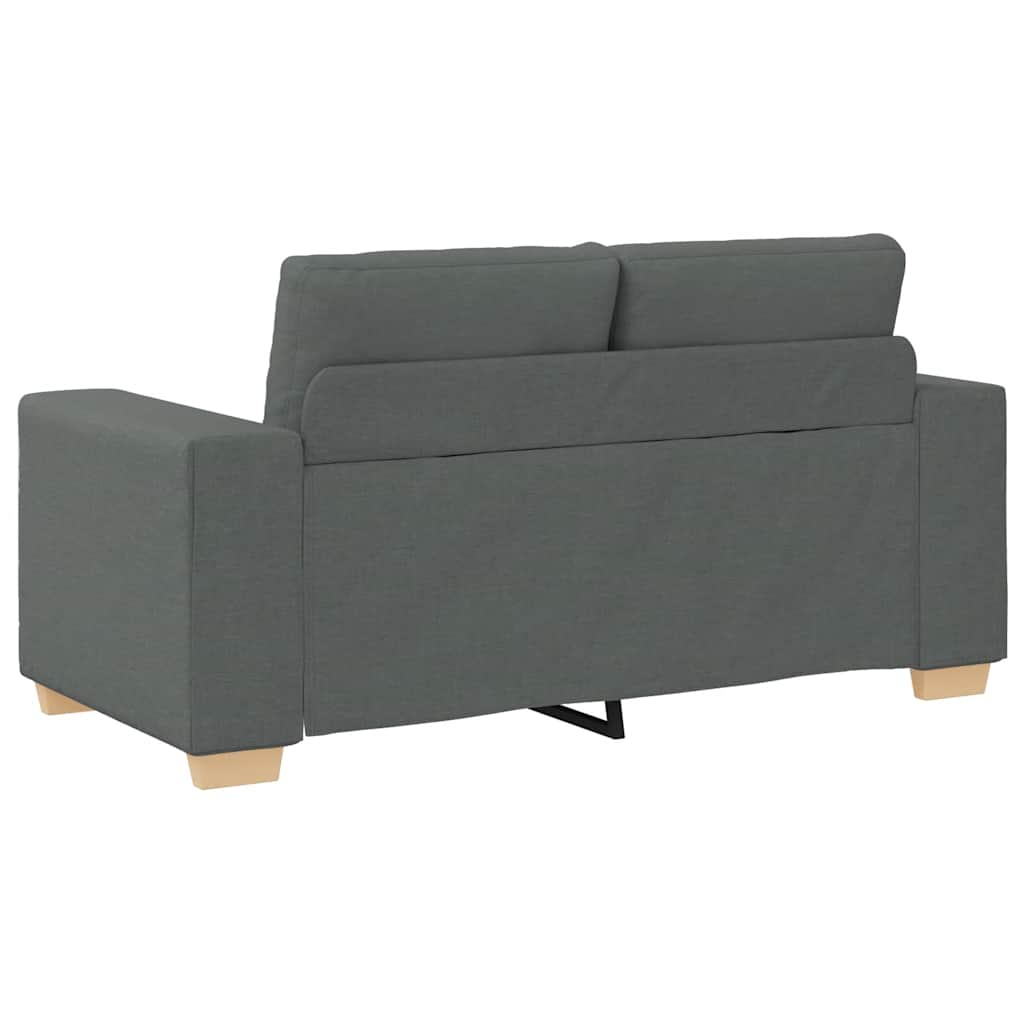 Loveseat bank 160x77x82 cm stof donkergrijs is nu te koop bij PeponiXL, paradijselijk wonen!