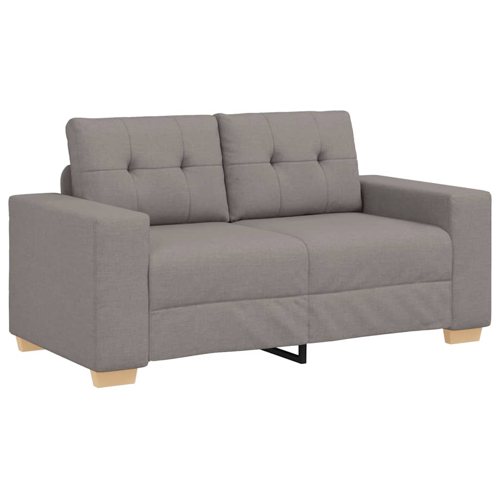 Loveseat Bank Taupe 160x77x82 cm Stof is nu te koop bij PeponiXL, paradijselijk wonen!