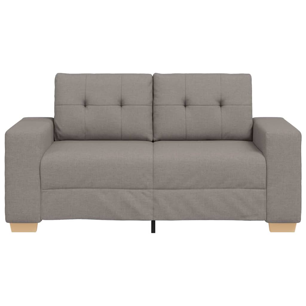 Loveseat Bank Taupe 160x77x82 cm Stof is nu te koop bij PeponiXL, paradijselijk wonen!