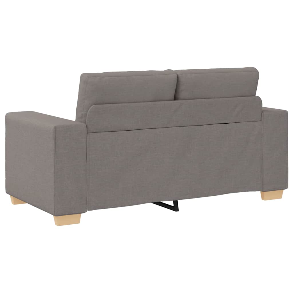 Loveseat Bank Taupe 160x77x82 cm Stof is nu te koop bij PeponiXL, paradijselijk wonen!
