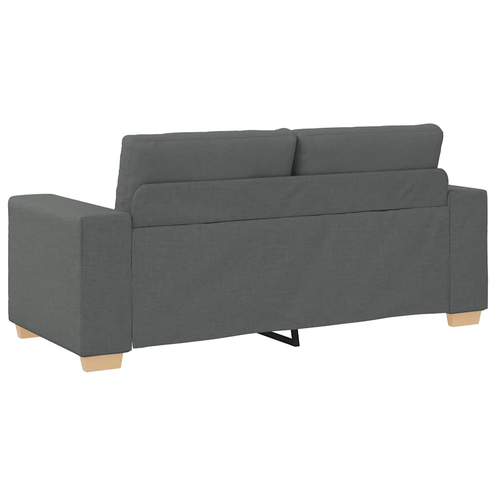 Loveseat bank 180x77x82 cm stof donkergrijs is nu te koop bij PeponiXL, paradijselijk wonen!