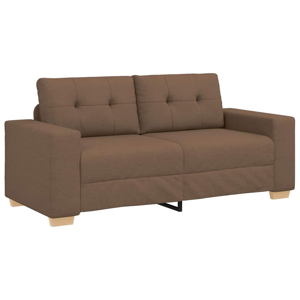 Loveseat Bank Bruin 180x77x82 cm Stof is nu te koop bij PeponiXL, paradijselijk wonen!
