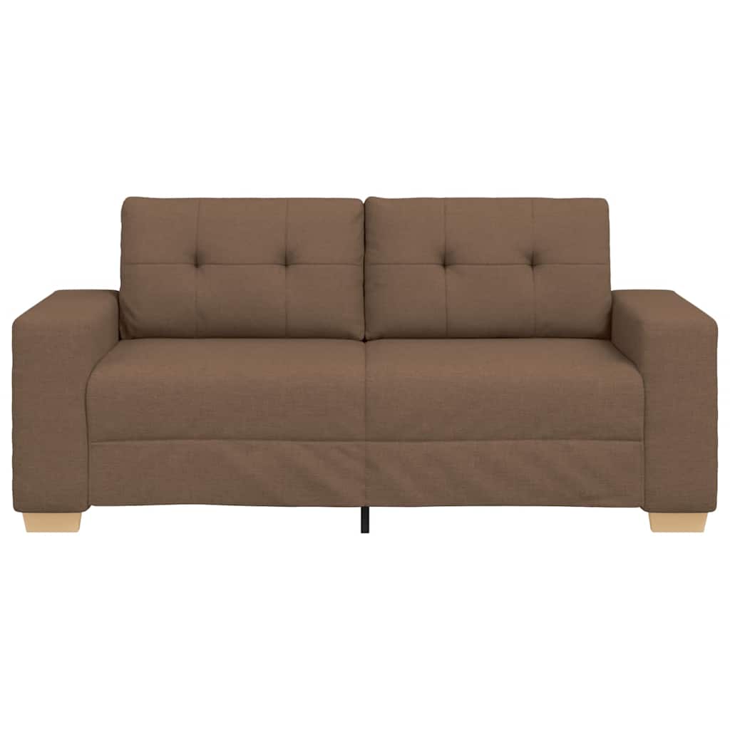 Loveseat Bank Bruin 180x77x82 cm Stof is nu te koop bij PeponiXL, paradijselijk wonen!