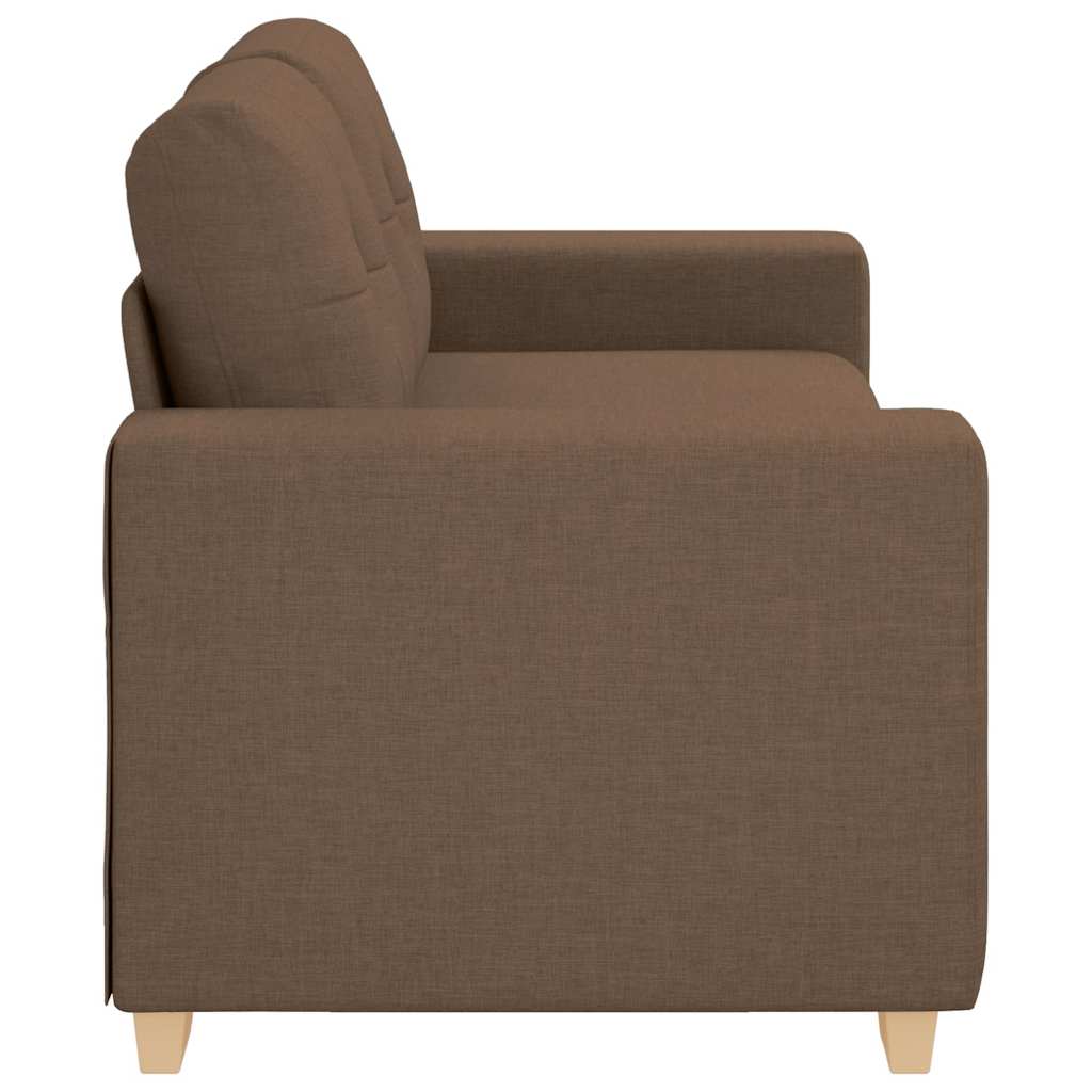 Loveseat Bank Bruin 180x77x82 cm Stof is nu te koop bij PeponiXL, paradijselijk wonen!