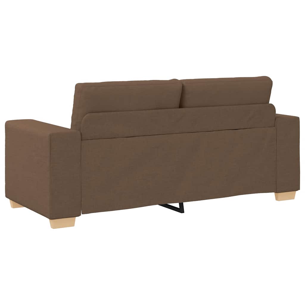 Loveseat Bank Bruin 180x77x82 cm Stof is nu te koop bij PeponiXL, paradijselijk wonen!