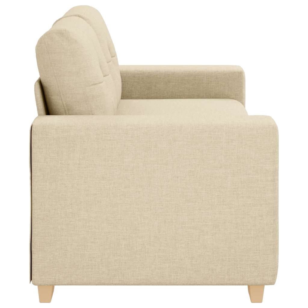 Loveseat Bank Crème 180x77x82 cm Stof is nu te koop bij PeponiXL, paradijselijk wonen!