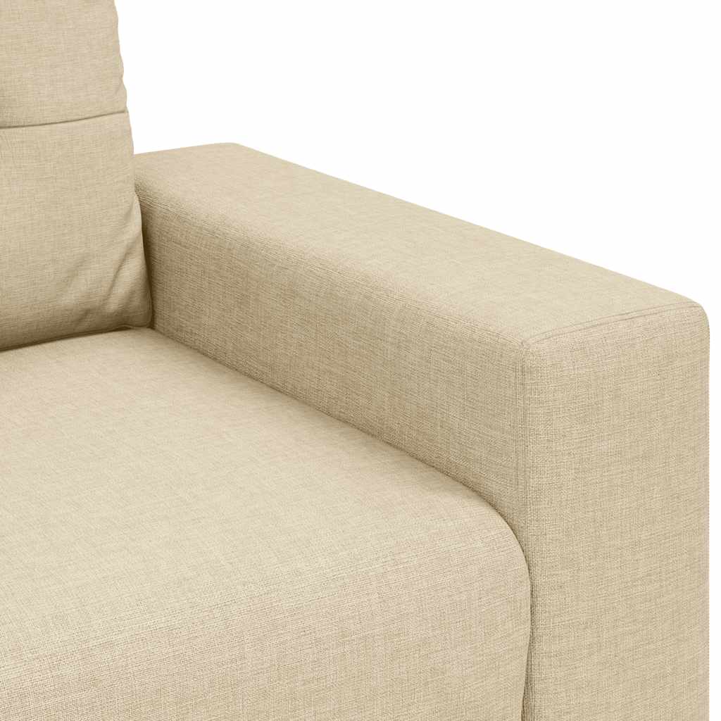Loveseat Bank Crème 180x77x82 cm Stof is nu te koop bij PeponiXL, paradijselijk wonen!