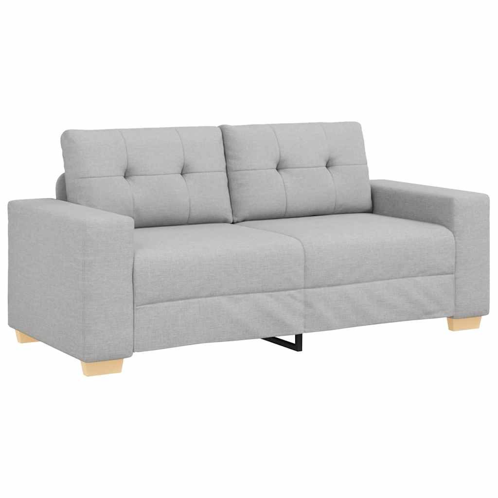 Loveseat Bank Wolkengrijs 180x77x82 cm Stof is nu te koop bij PeponiXL, paradijselijk wonen!