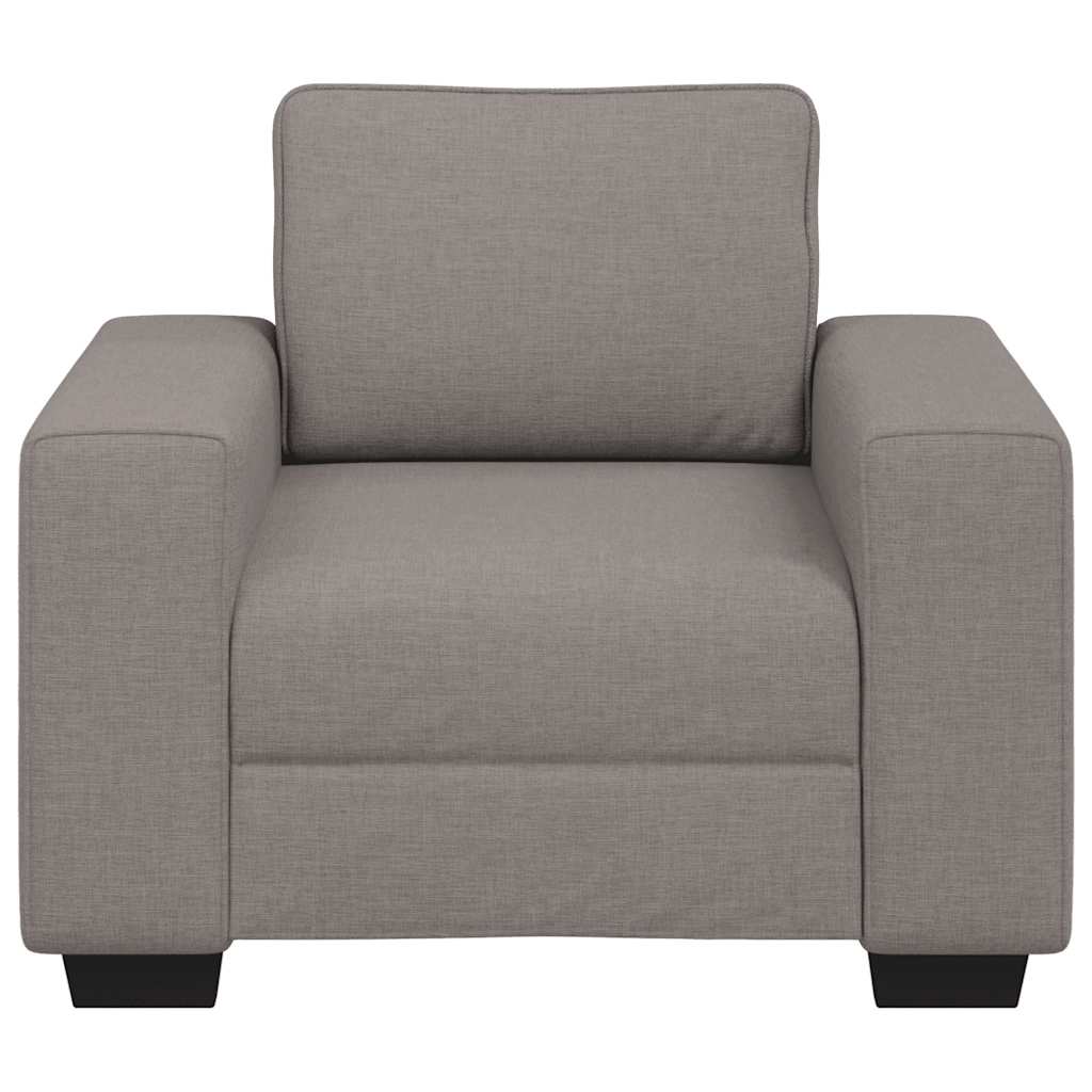 Sofastoel Taupe 100x77x82 cm Stof is nu te koop bij PeponiXL, paradijselijk wonen!