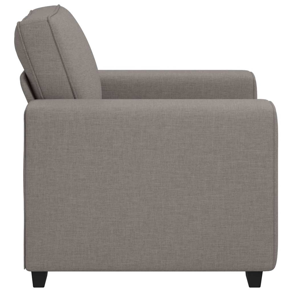 Sofastoel Taupe 100x77x82 cm Stof is nu te koop bij PeponiXL, paradijselijk wonen!