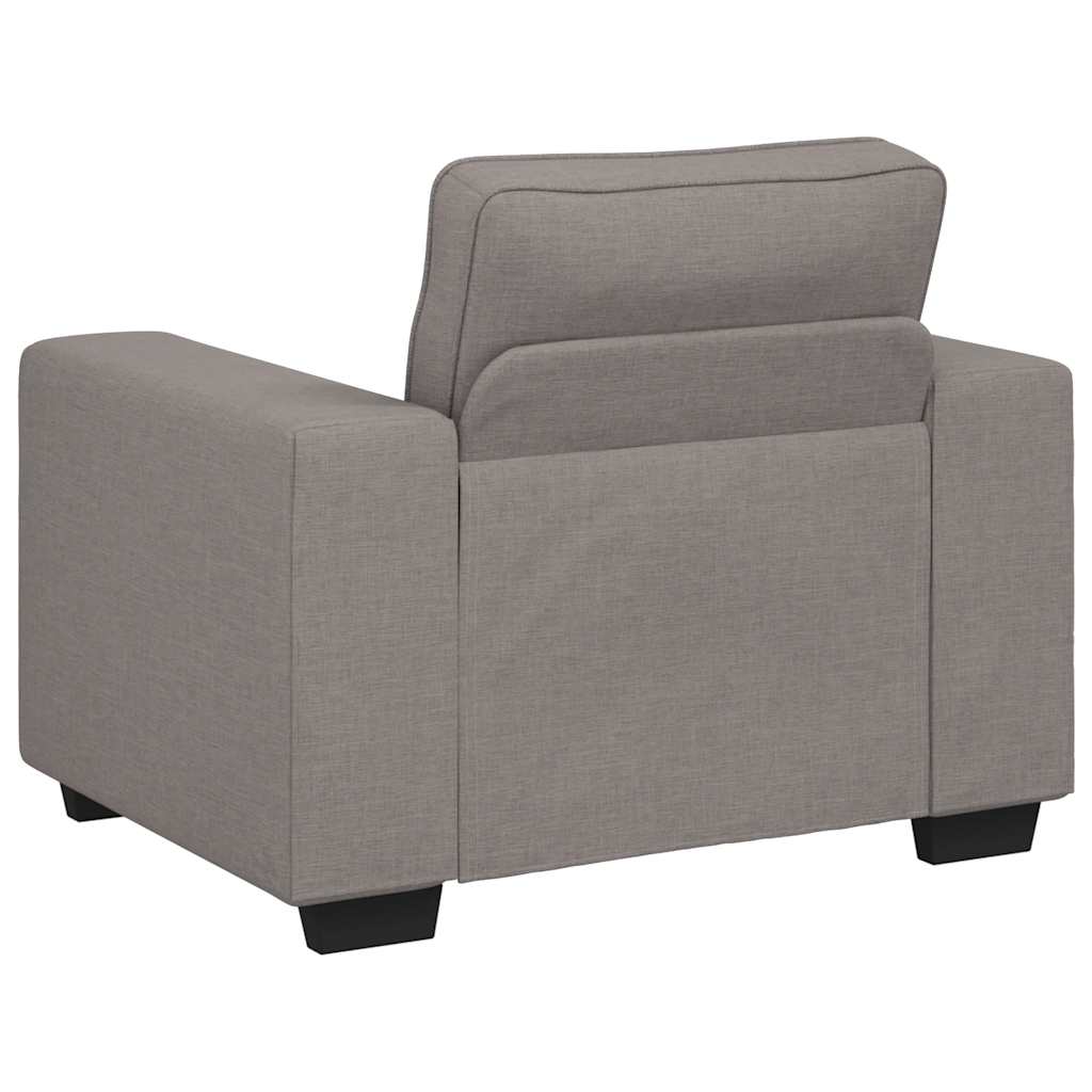 Sofastoel Taupe 100x77x82 cm Stof is nu te koop bij PeponiXL, paradijselijk wonen!