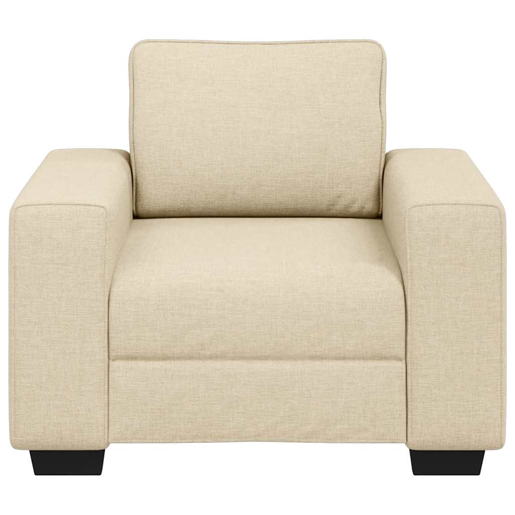 Sofastoel Crème 100x77x82 cm Stof is nu te koop bij PeponiXL, paradijselijk wonen!