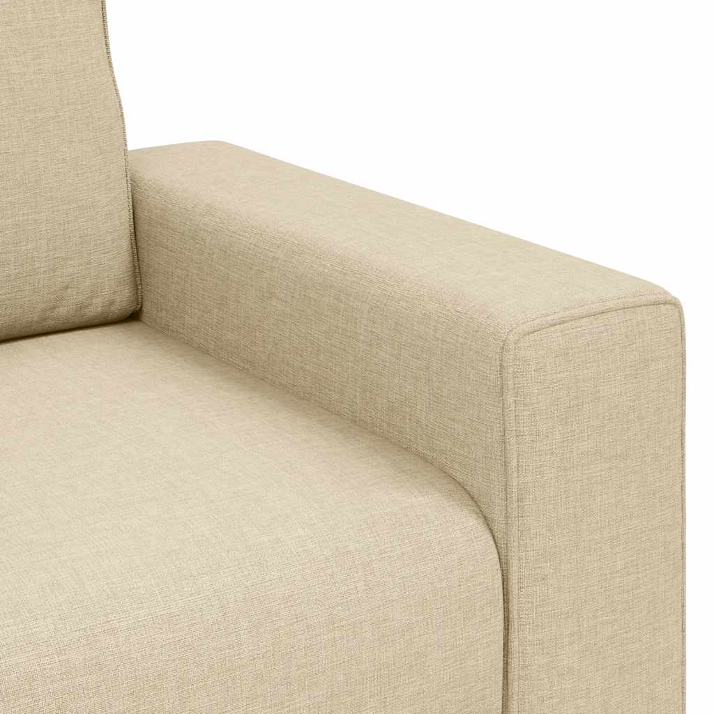 Sofastoel Crème 100x77x82 cm Stof is nu te koop bij PeponiXL, paradijselijk wonen!