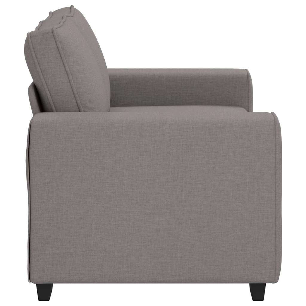 2-zitsbank Taupe 160x77x82 cm Stof is nu te koop bij PeponiXL, paradijselijk wonen!