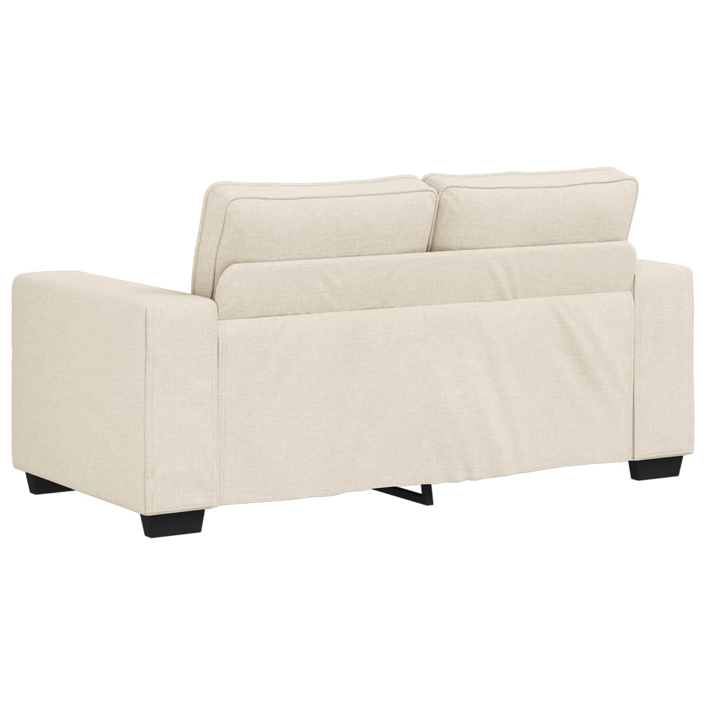 | Bank | met kussen met kussen Beige 160 x 77 x 82 cm Linnen is nu te koop bij PeponiXL, paradijselijk wonen!