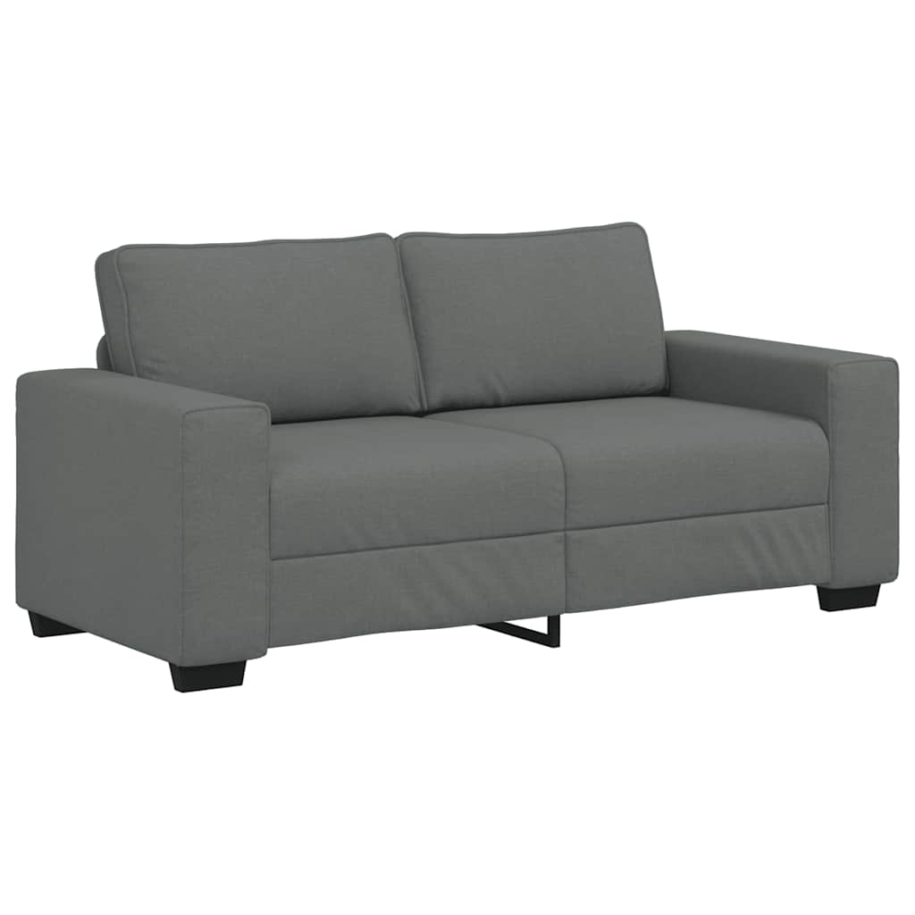2-zitsbank 180x77x82 cm stof donkergrijs is nu te koop bij PeponiXL, paradijselijk wonen!