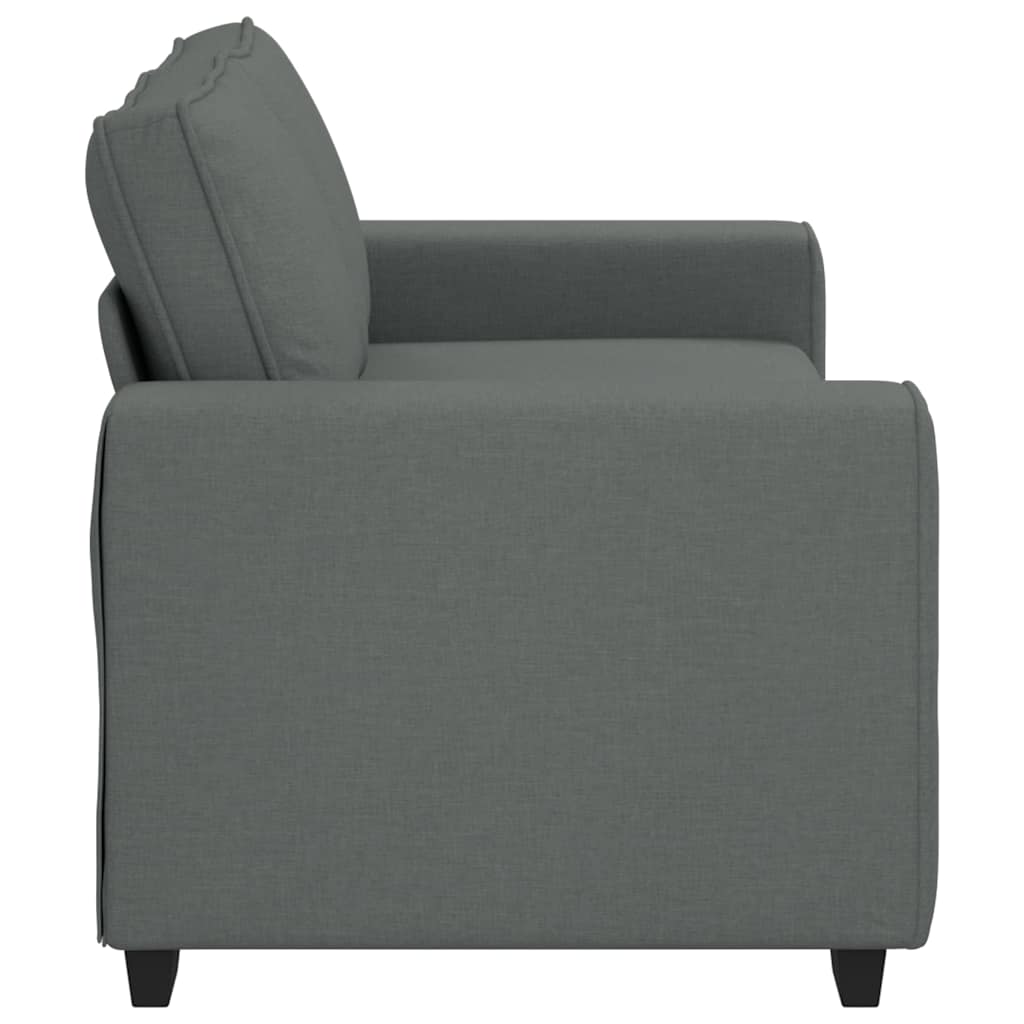 2-zitsbank 180x77x82 cm stof donkergrijs is nu te koop bij PeponiXL, paradijselijk wonen!