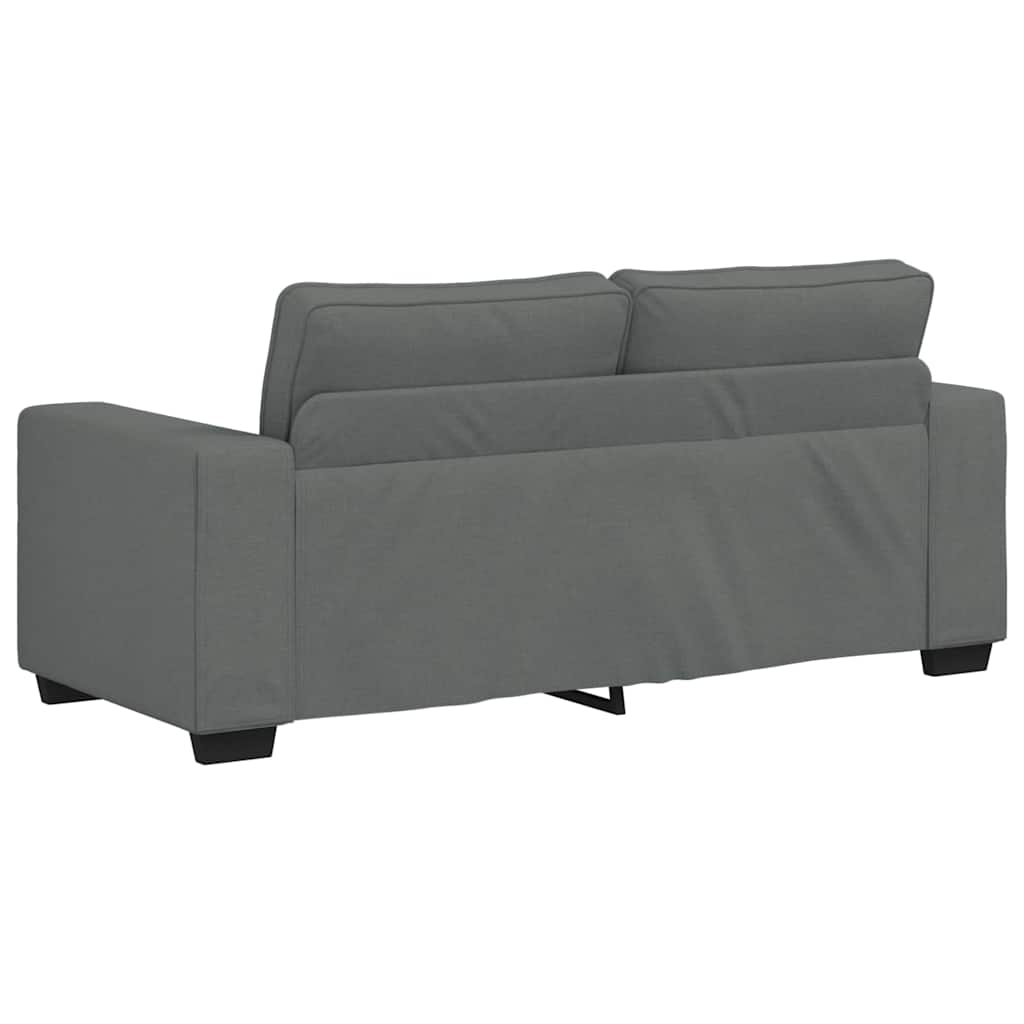 2-zitsbank 180x77x82 cm stof donkergrijs is nu te koop bij PeponiXL, paradijselijk wonen!