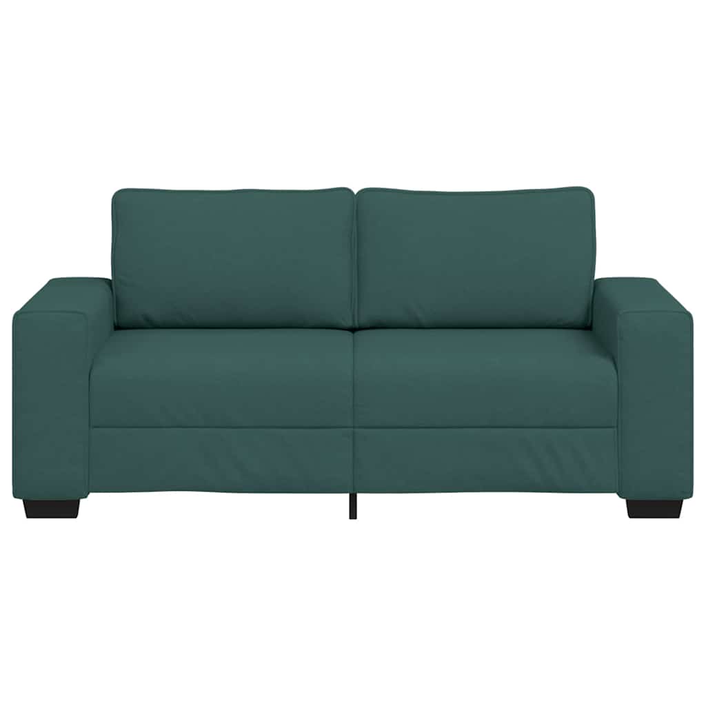2-zitsbank donkergroen 180x77x82 cm stof is nu te koop bij PeponiXL, paradijselijk wonen!