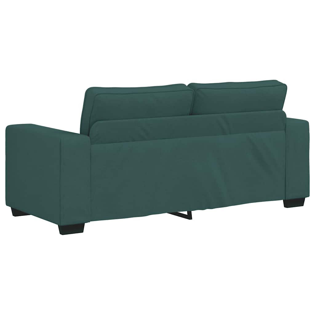 2-zitsbank donkergroen 180x77x82 cm stof is nu te koop bij PeponiXL, paradijselijk wonen!