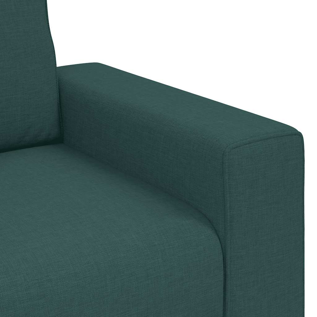 2-zitsbank donkergroen 180x77x82 cm stof is nu te koop bij PeponiXL, paradijselijk wonen!