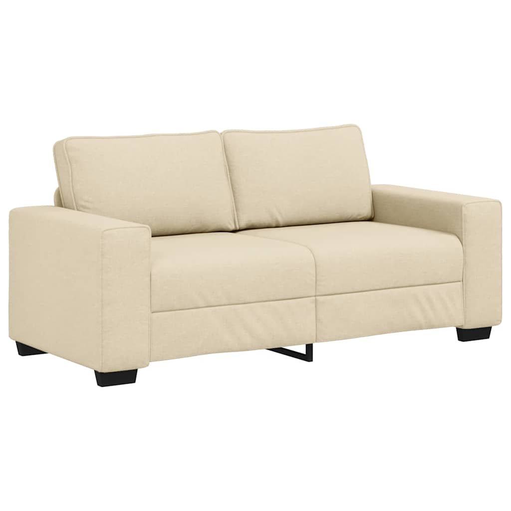 2-zitsbank crème 180x77x82 cm stof is nu te koop bij PeponiXL, paradijselijk wonen!