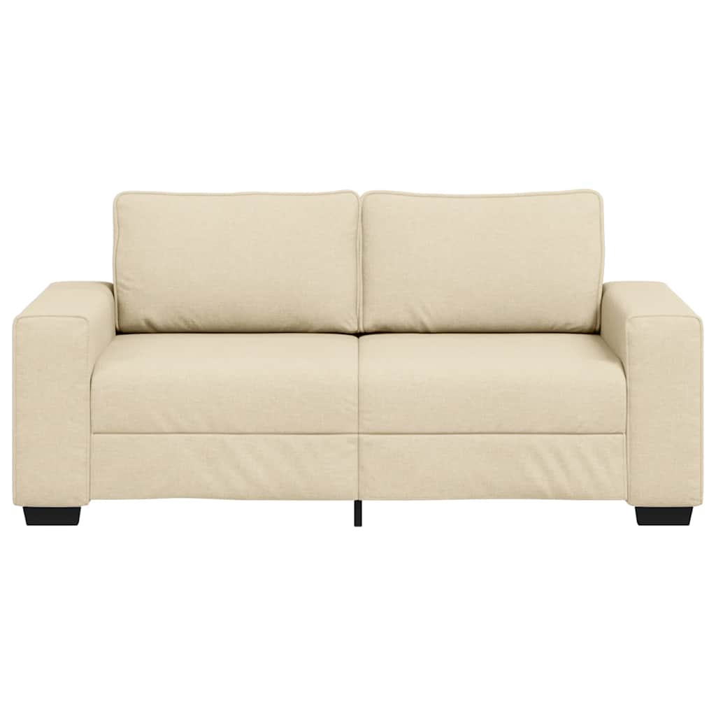 2-zitsbank crème 180x77x82 cm stof is nu te koop bij PeponiXL, paradijselijk wonen!