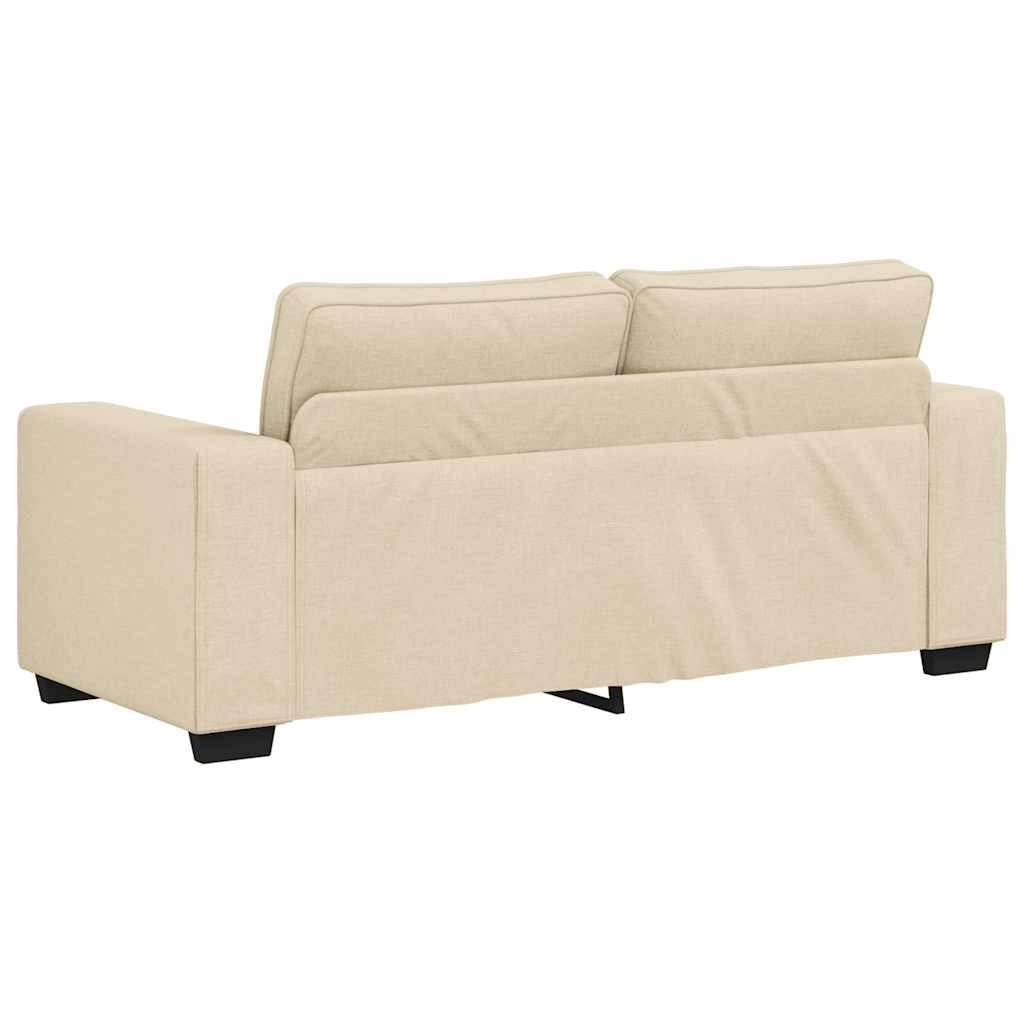 2-zitsbank crème 180x77x82 cm stof is nu te koop bij PeponiXL, paradijselijk wonen!