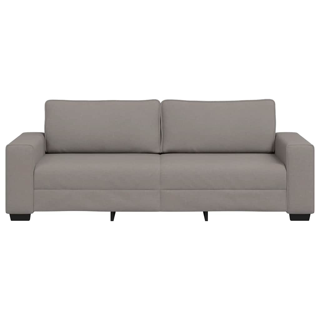 3-zitsbank Taupe 220x77x82 cm Stof is nu te koop bij PeponiXL, paradijselijk wonen!