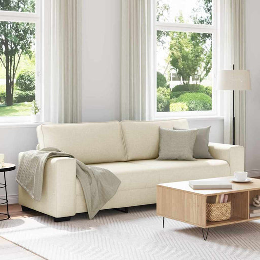 3-zitsbank 180 cm linnen is nu te koop bij PeponiXL, paradijselijk wonen!