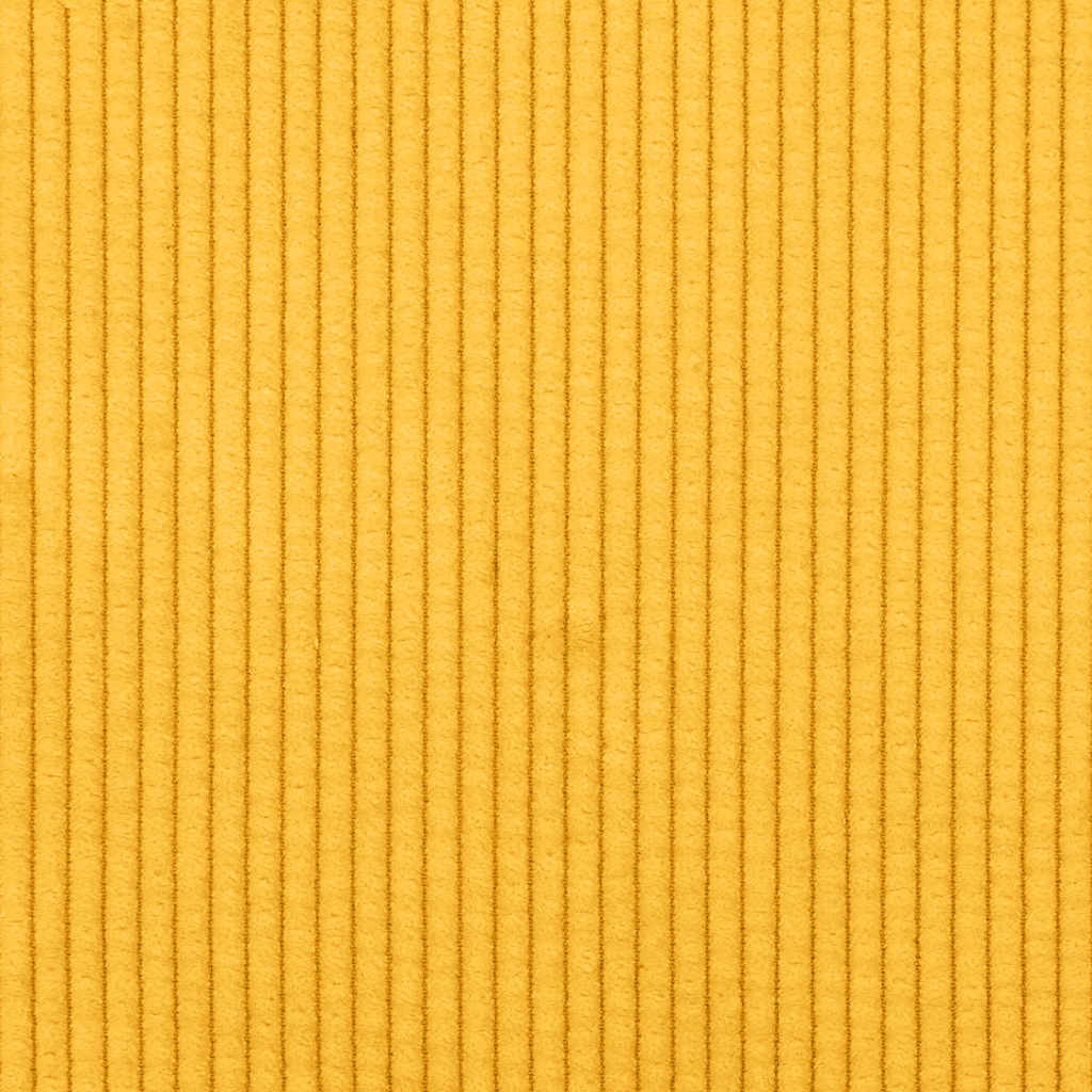 Loveseat Sofa Lichtgeel 160x77x82 cm Corduroy Stof is nu te koop bij PeponiXL, paradijselijk wonen!