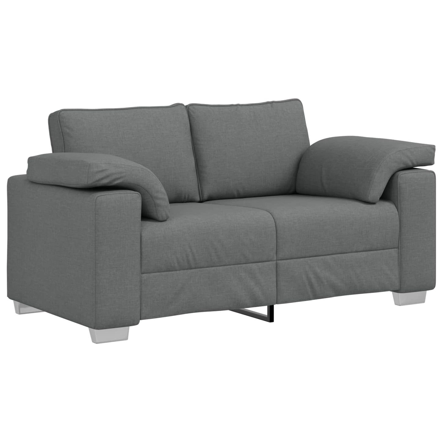 Loveseat Donkergrijs 160 cm Stof is nu te koop bij PeponiXL, paradijselijk wonen!