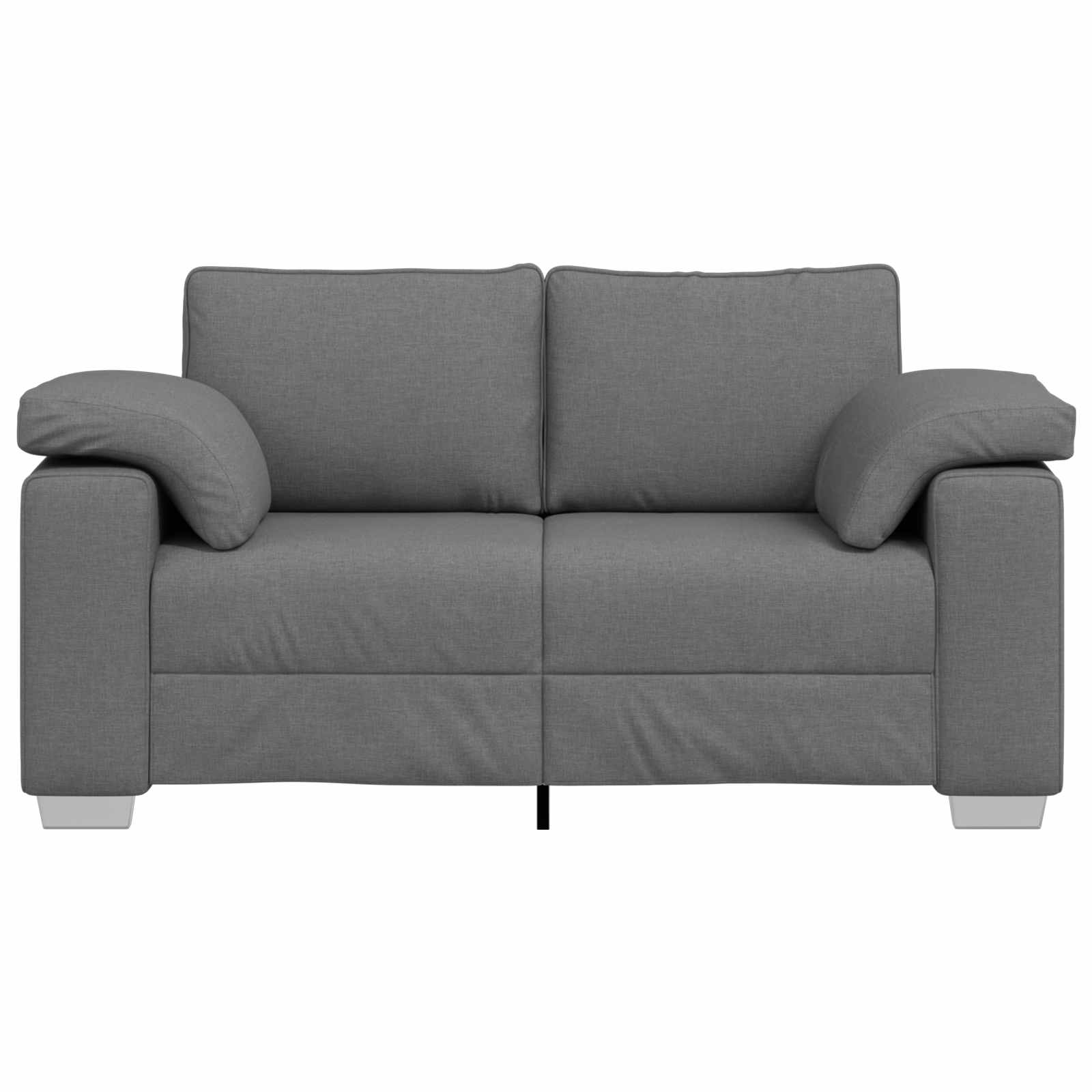 Loveseat Donkergrijs 160 cm Stof is nu te koop bij PeponiXL, paradijselijk wonen!