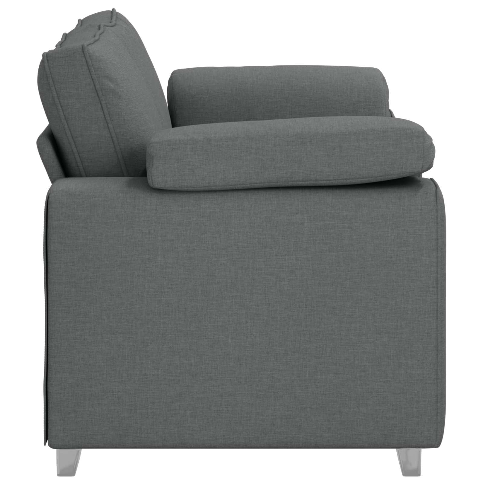 Loveseat Donkergrijs 160 cm Stof is nu te koop bij PeponiXL, paradijselijk wonen!