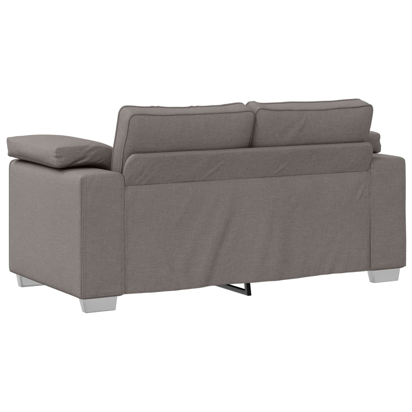 Loveseat Taupe 160 cm Stof is nu te koop bij PeponiXL, paradijselijk wonen!