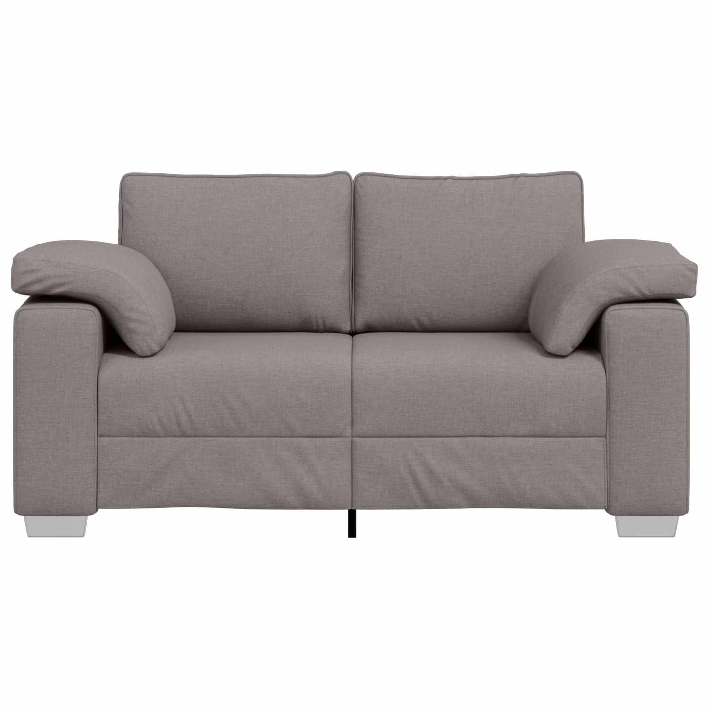 Loveseat Taupe 160 cm Stof is nu te koop bij PeponiXL, paradijselijk wonen!
